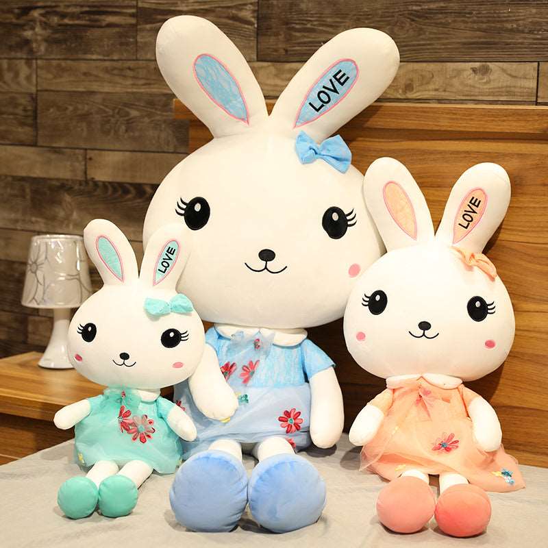 Kawaii Cuddly Bunny Love Plushies