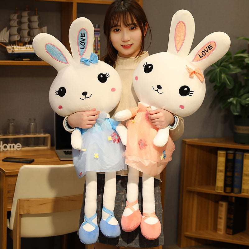 Kawaii Cuddly Bunny Love Plushies