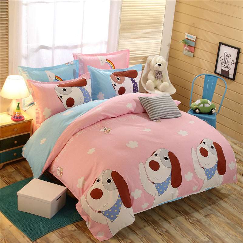 Kawaii Dog & Kitty Bedding Sets