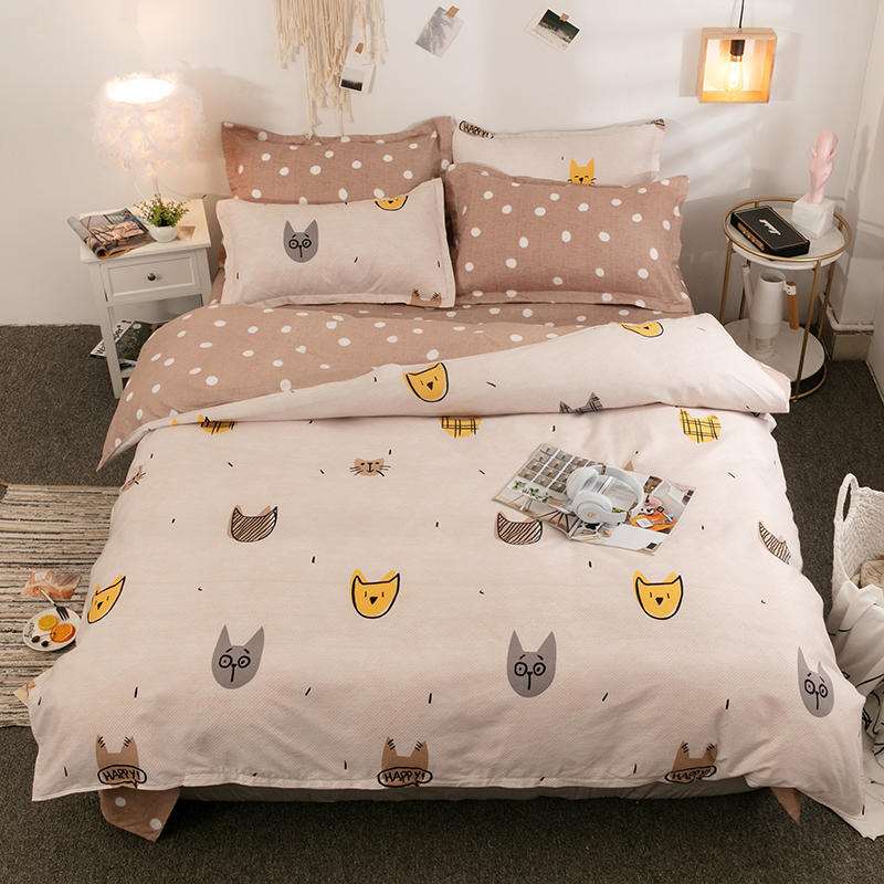 Kawaii Dog & Kitty Bedding Sets
