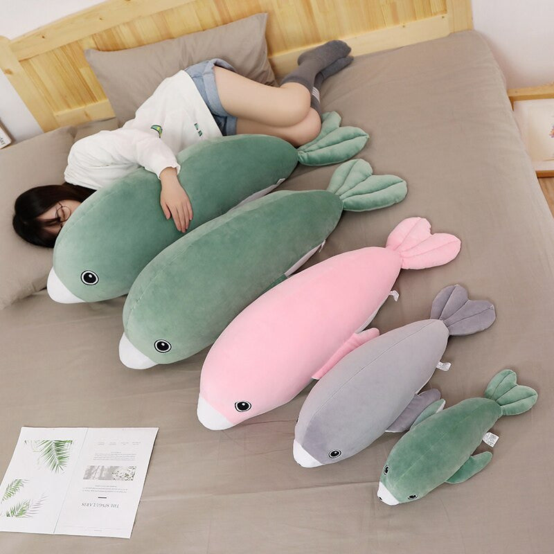 Kawaii Dolphin Trio Plushies Wakaii