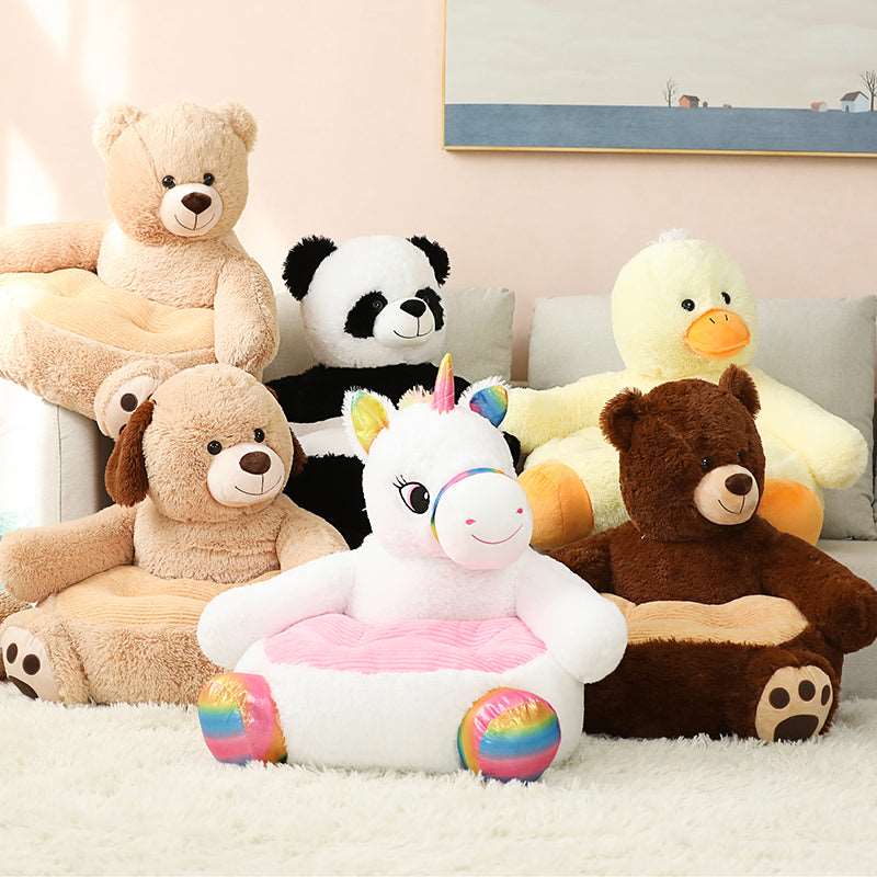 **Kawaii Fluffy Animal Cushions**