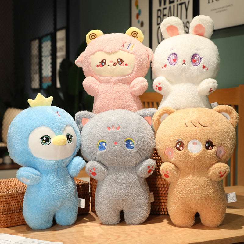 Kawaii Fluffy Animal Mascot Plushies Wakaii