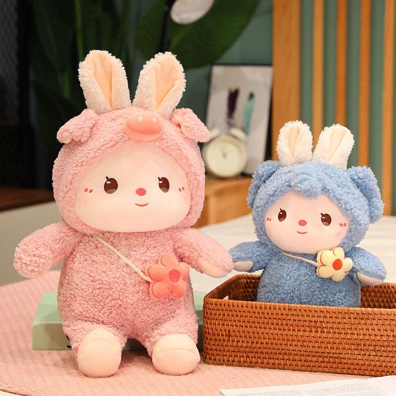 Kawaii Fluffy Bunny Plushies Wakaii