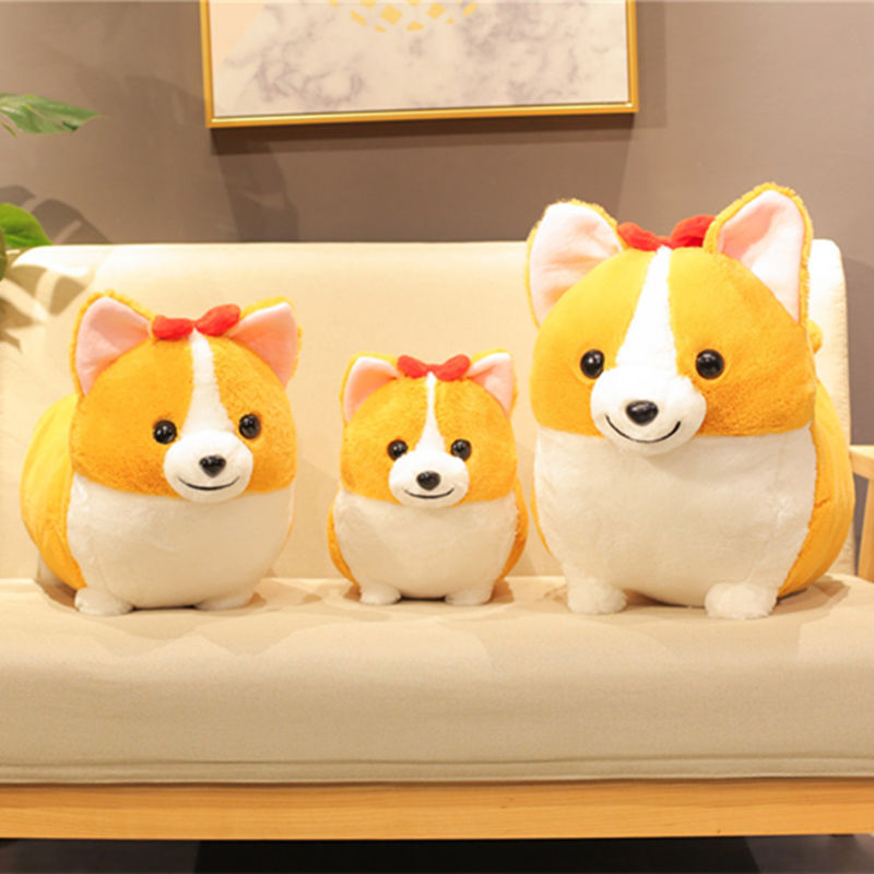 Corgi Doll Plush Toy Wakaii