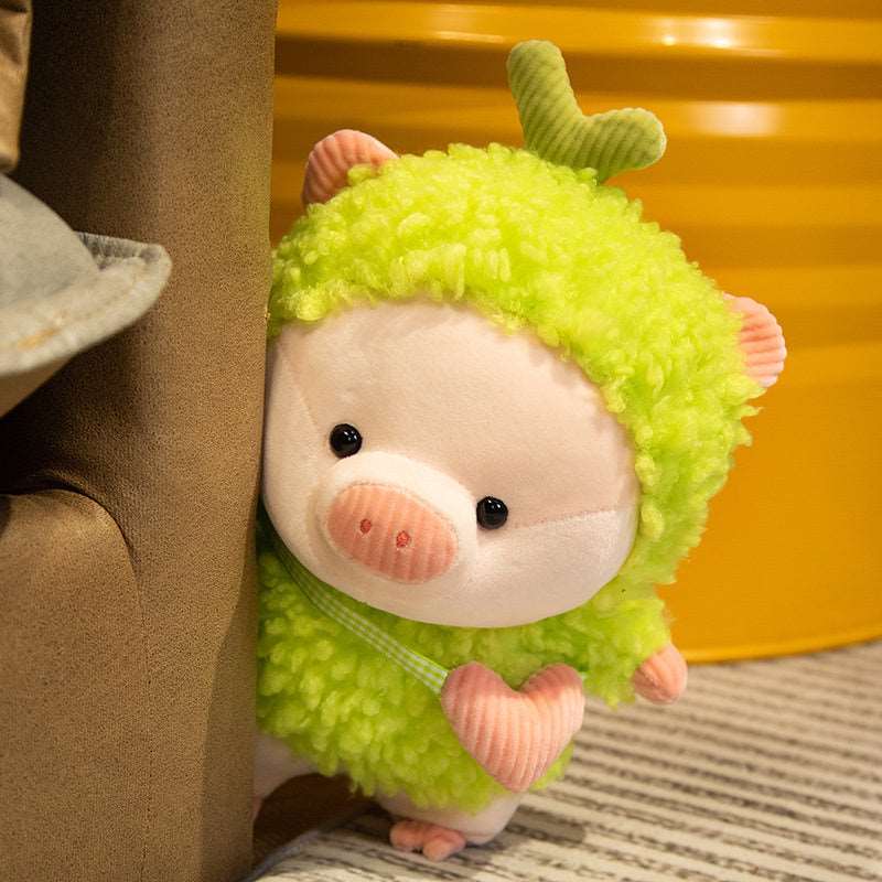 Kawaii Fluffy Cosplay Piggie Plushies Wakaii