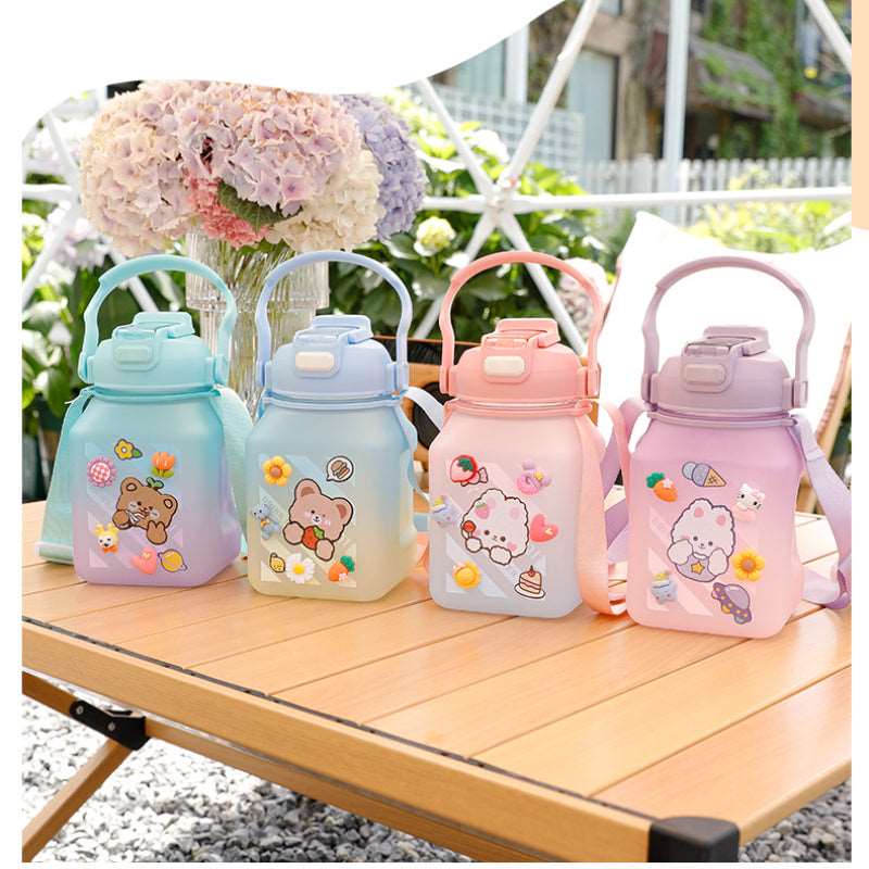 Kawaii Frosted Water Bottles Wakaii