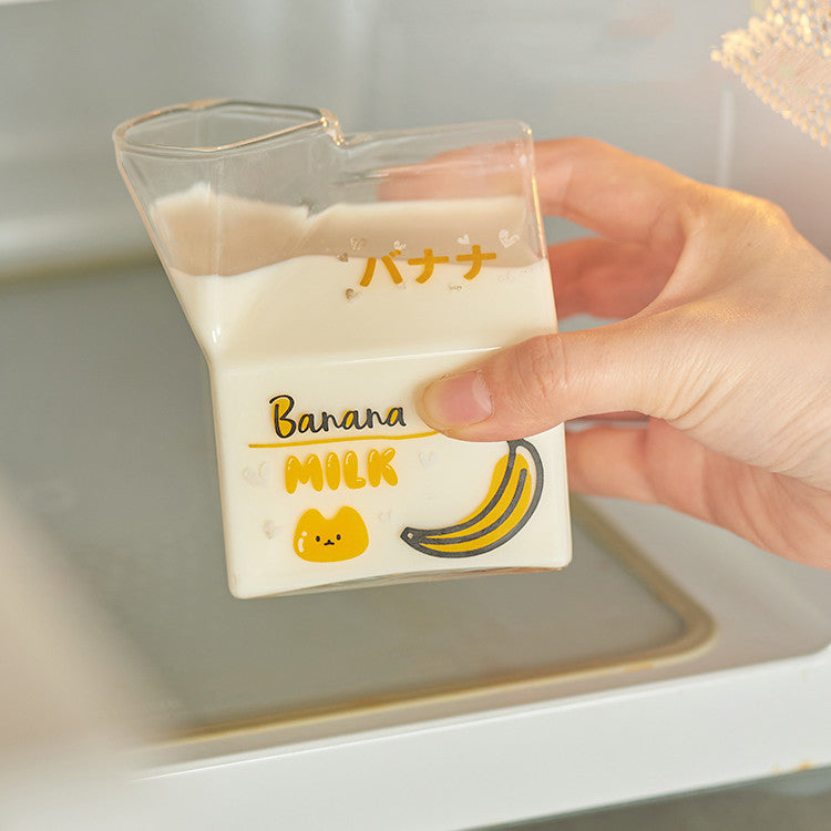 Cute Fruit Milk Carton Shape Cup – Kawaiies