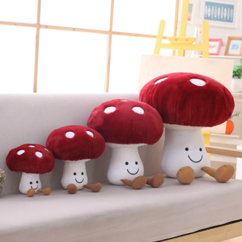 Kawaii Fungi Family Plushies Wakaii