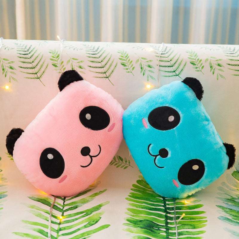 Kawaii Glowing Panda Cushions Wakaii