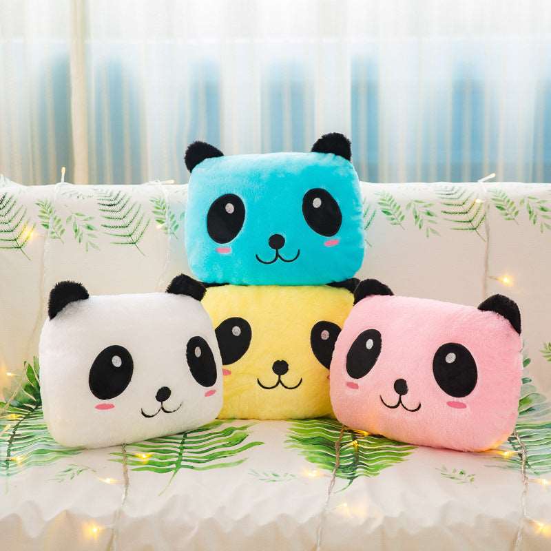 Kawaii Glowing Panda Cushions Wakaii