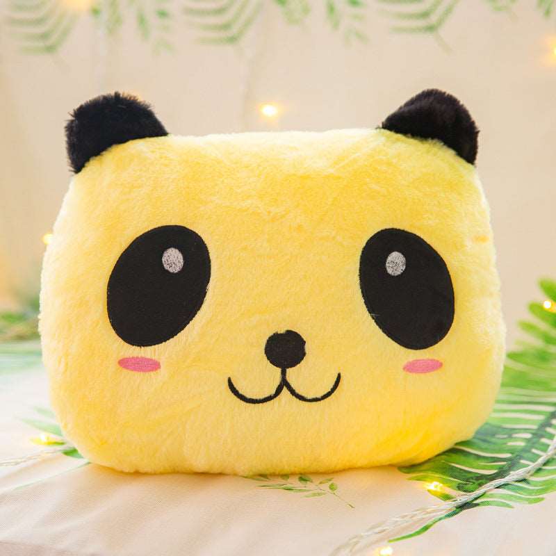 Kawaii Glowing Panda Cushions Wakaii