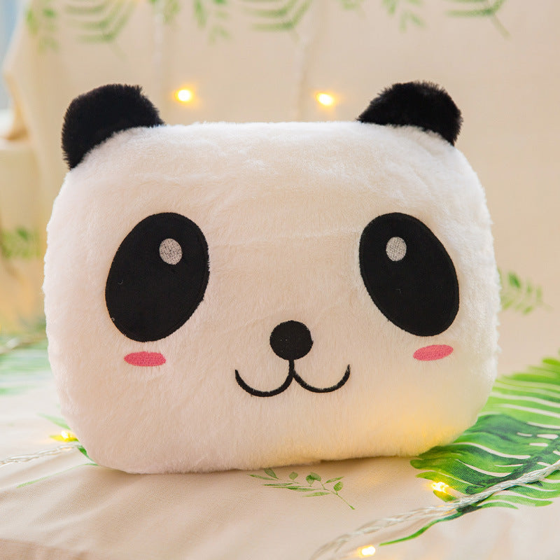 Kawaii Glowing Panda Cushions Wakaii