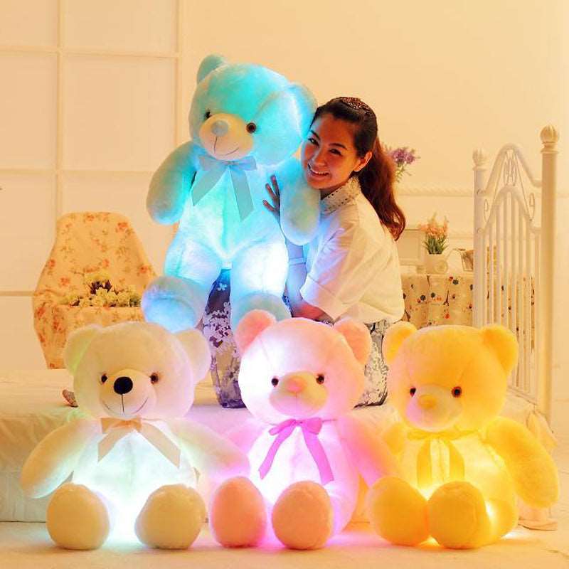 Kawaii Glowing Teddy Bear Plushies Wakaii