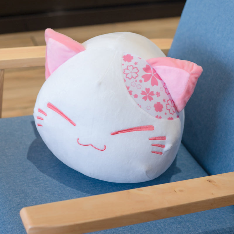 Kawaii Japanese Floral Cat Balls Plushies Wakaii