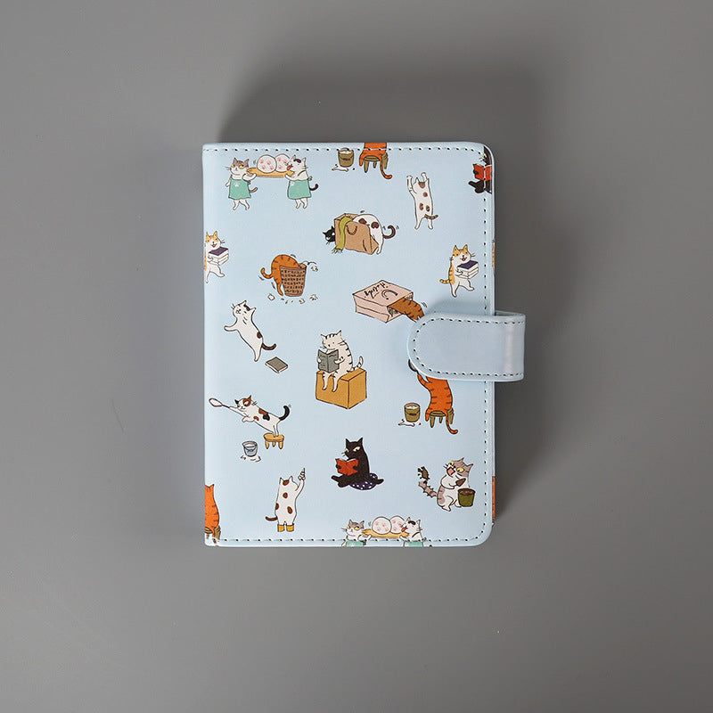 Kawaii Kitty Leather Notebooks Wakaii