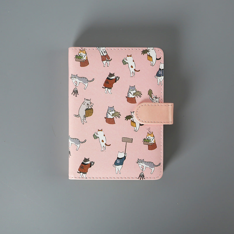 Kawaii Kitty Leather Notebooks Wakaii