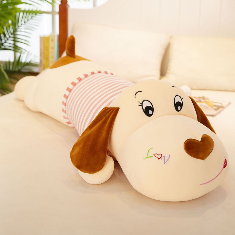 Kawaii Laying Dog Plushies Duo Wakaii