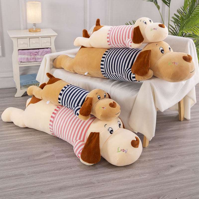 Kawaii Laying Dog Plushies Duo Wakaii