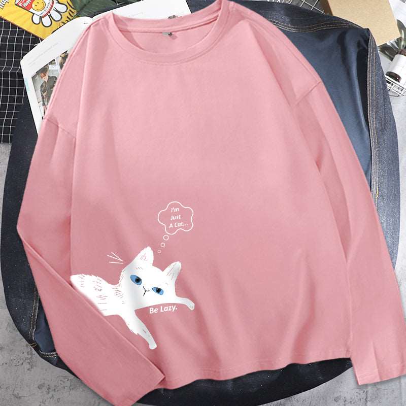 Kawaii Lazy Cat Sweatshirt