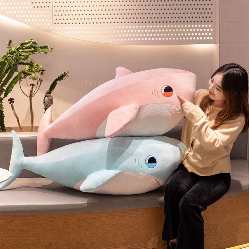 Shark Plush Toy Cute Large Size Doll Action Wakaii