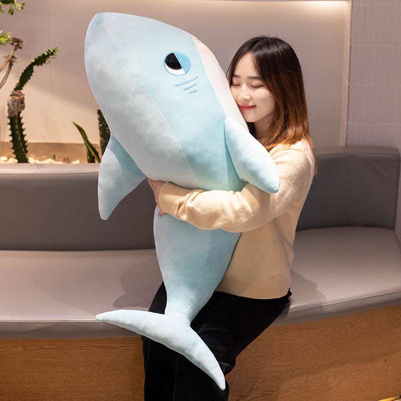 Shark Plush Toy Cute Large Size Doll Action Wakaii