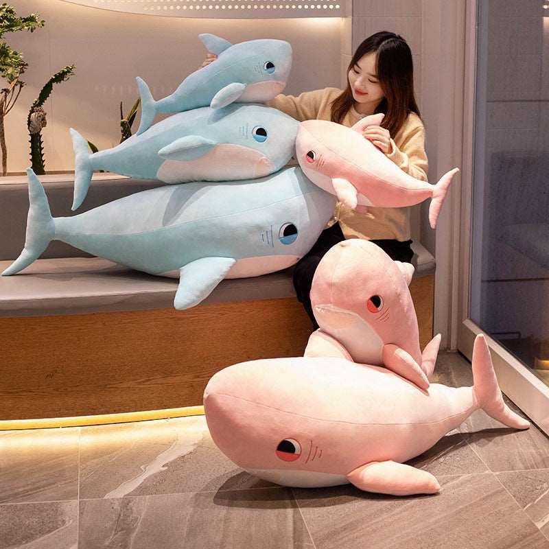 Shark Plush Toy Cute Large Size Doll Action Wakaii