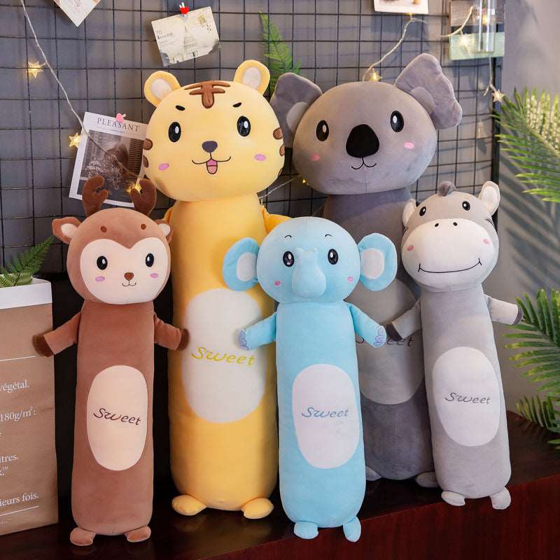 Long sleeping cylindrical pillow doll plush toy Wakaii