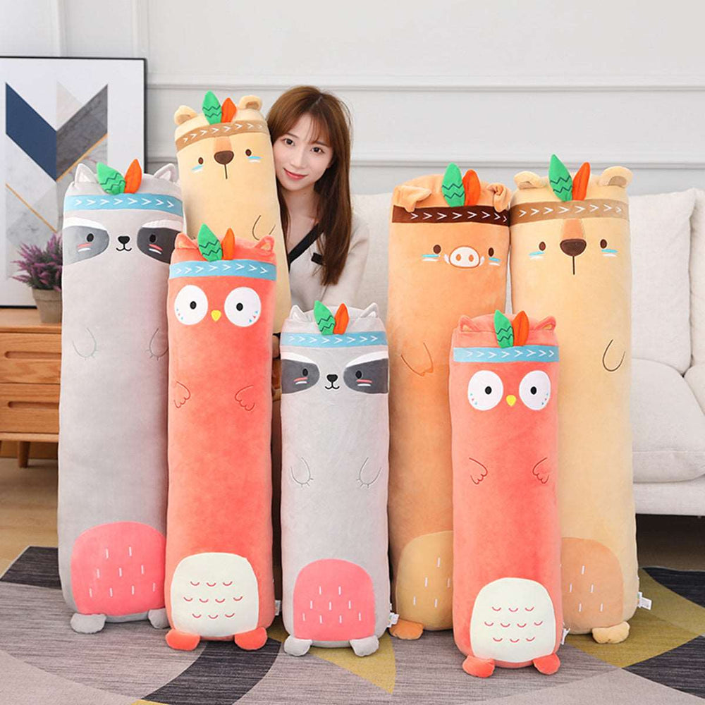 Kawaii Long Native Wild Animals Plushies Wakaii