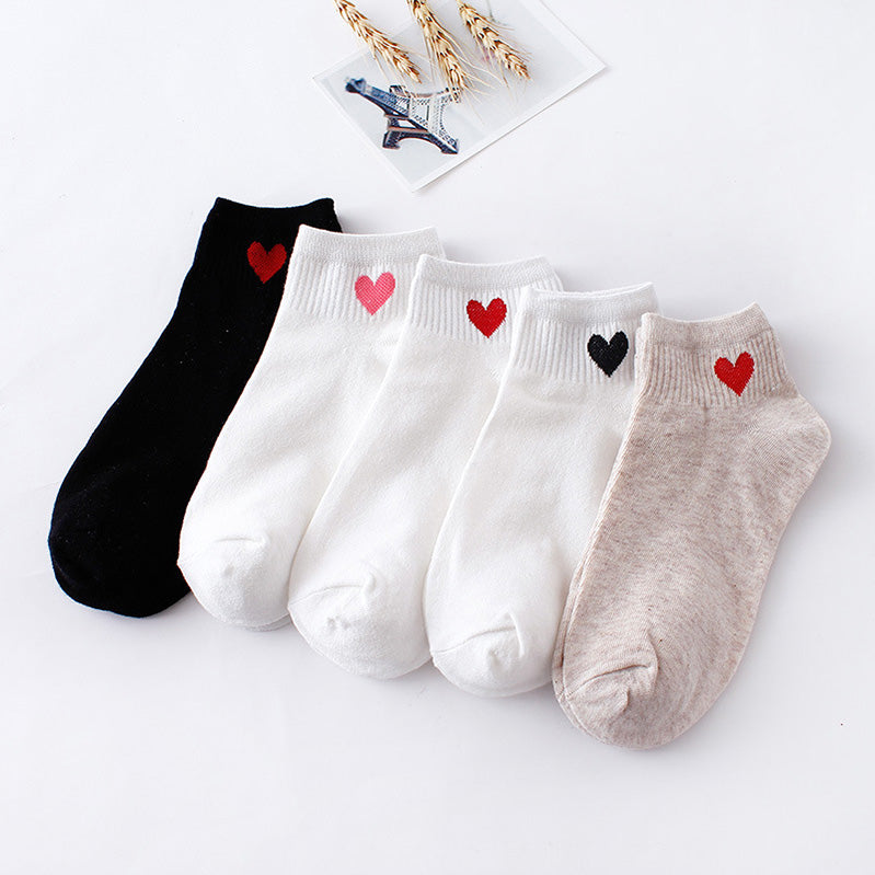 Kawaii Love Heart Socks Collection Wakaii