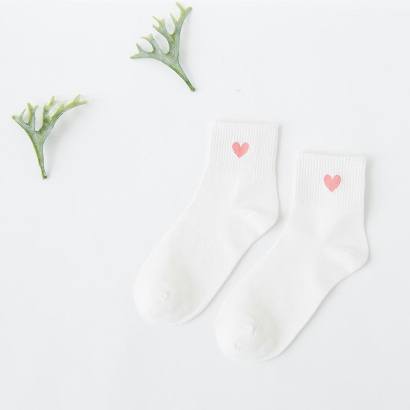 Kawaii Love Heart Socks Collection Wakaii