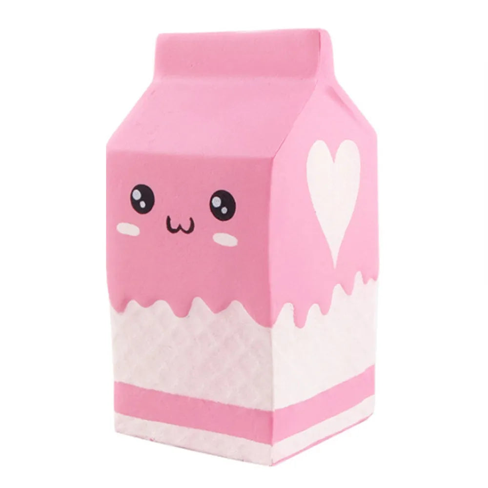 Kawaii Love Milk Carton Squishy Toys Wakaii