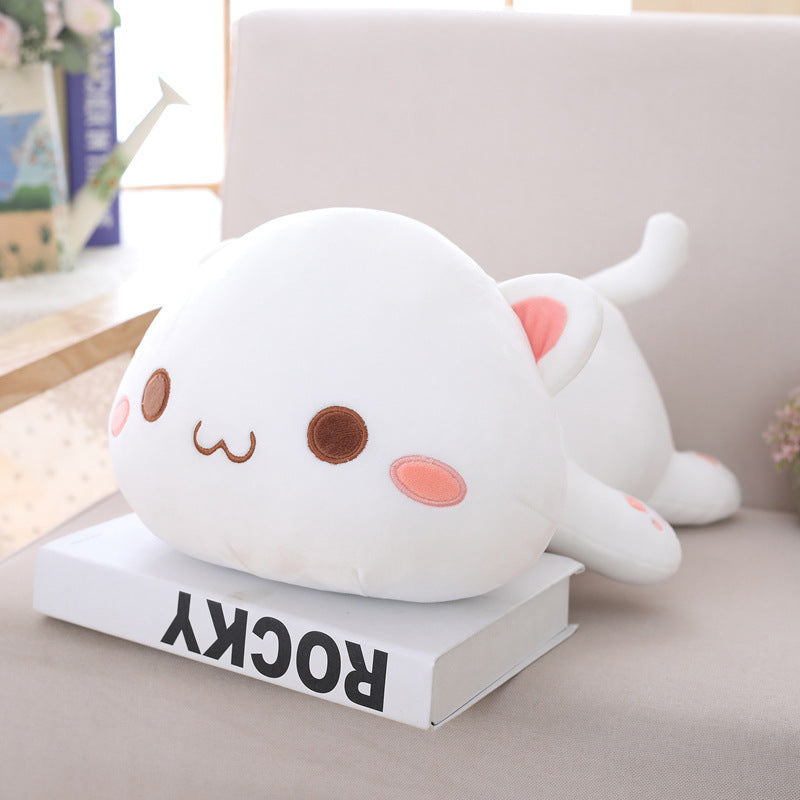 Cute lying kitten plush toy Wakaii
