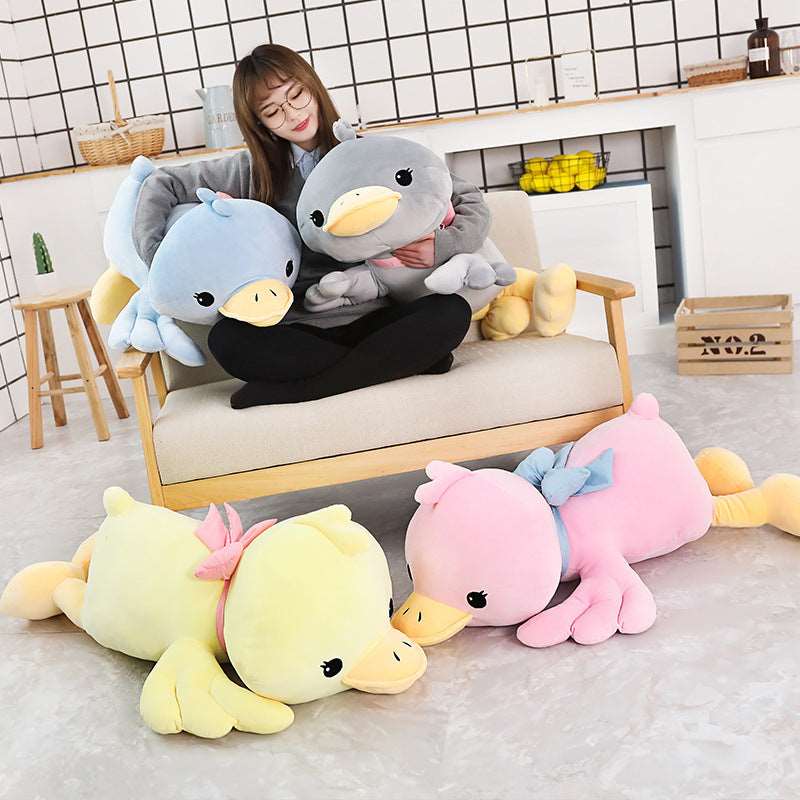 Soothing pillow for children with duck doll Wakaii