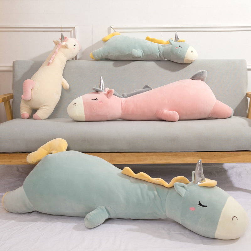 Kawaii Majestic Sleeping Unicorn Plushies Wakaii