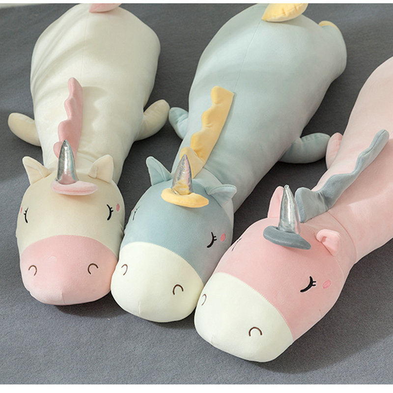 Kawaii Majestic Sleeping Unicorn Plushies Wakaii