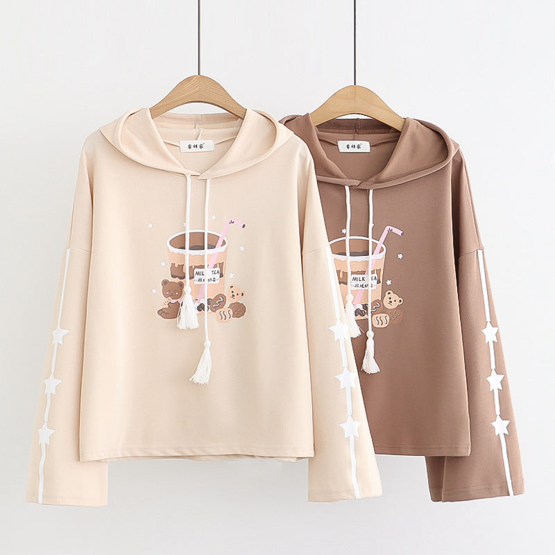 Kawaii Milk Tea Hoodie Wakaii