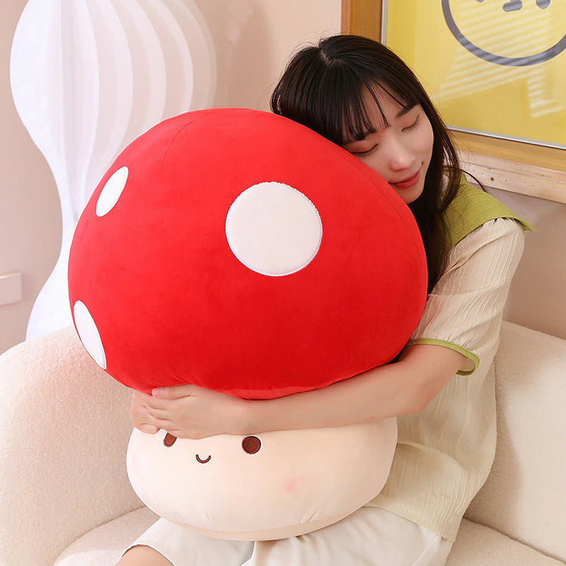 Kawaii Mushy Shiitake Mushroom Plushies Wakaii