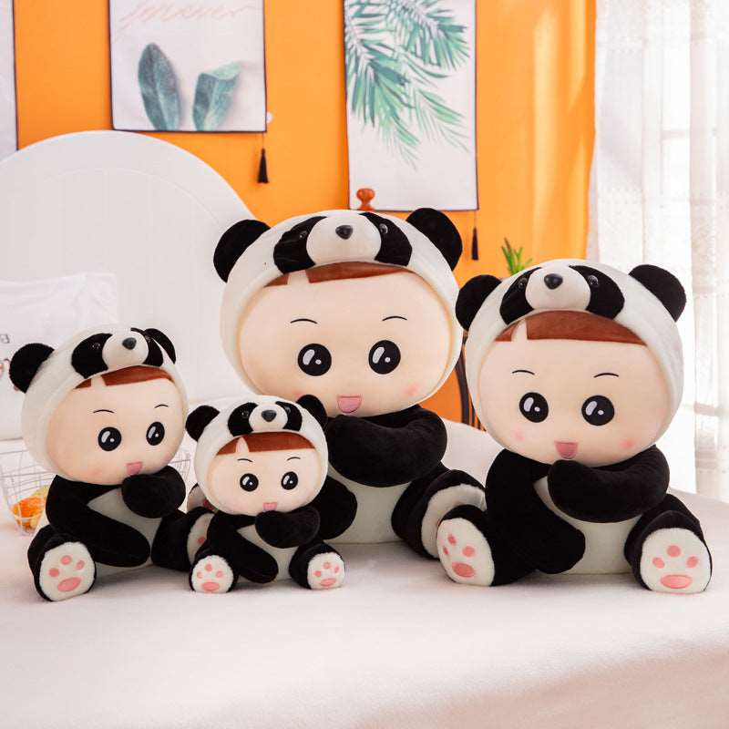 Mengbao panda plush toy Wakaii