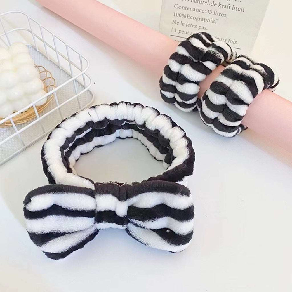 Kawaii Pastel Stripes Accessory Set Wakaii