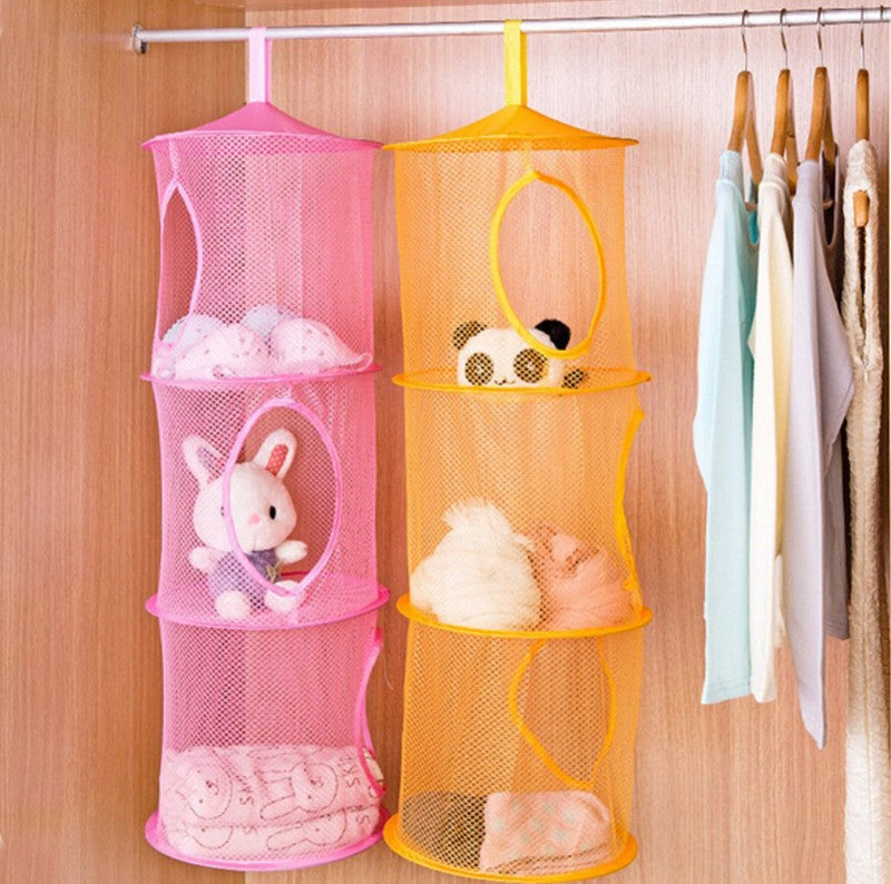 Kawaii Colorful Hanging Mesh Organizers