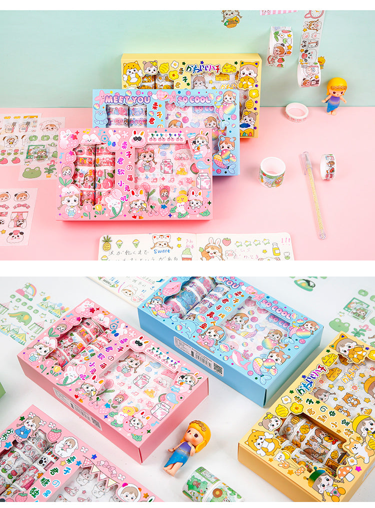 Kawaii Creativity Sticker Boxes