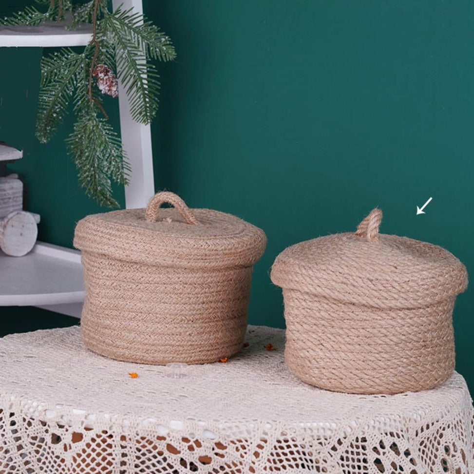 Kawaii Japanese Linen Baskets