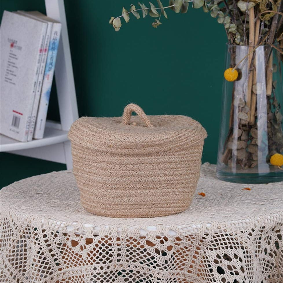 Kawaii Japanese Linen Baskets