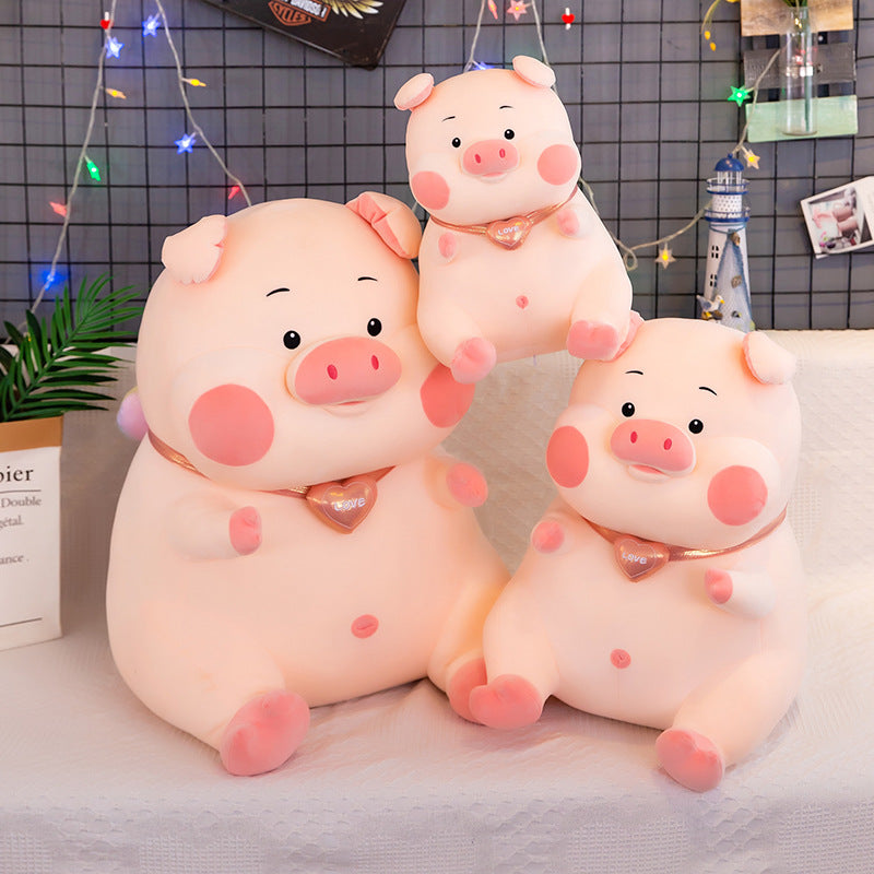 Lovey The Kawaii Squishy Pig Plushie