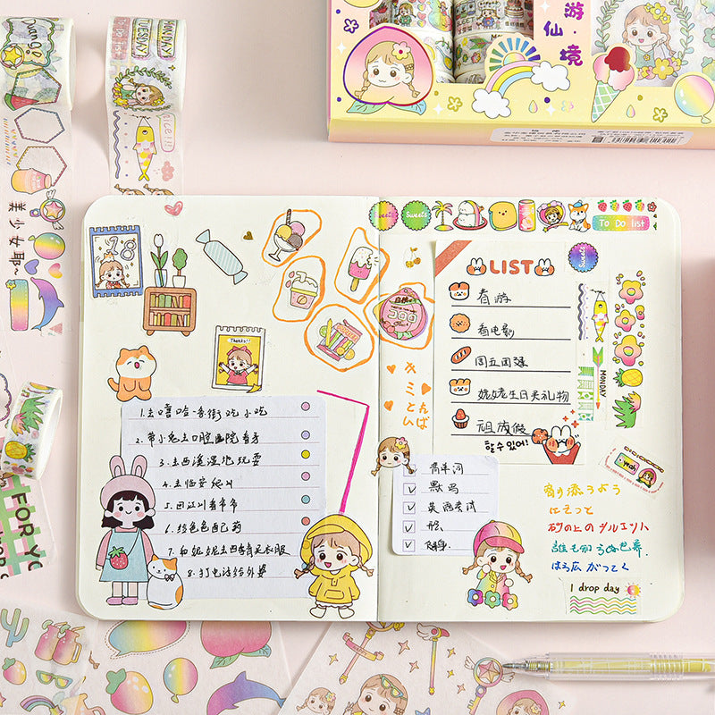 Kawaii Creativity Sticker Boxes