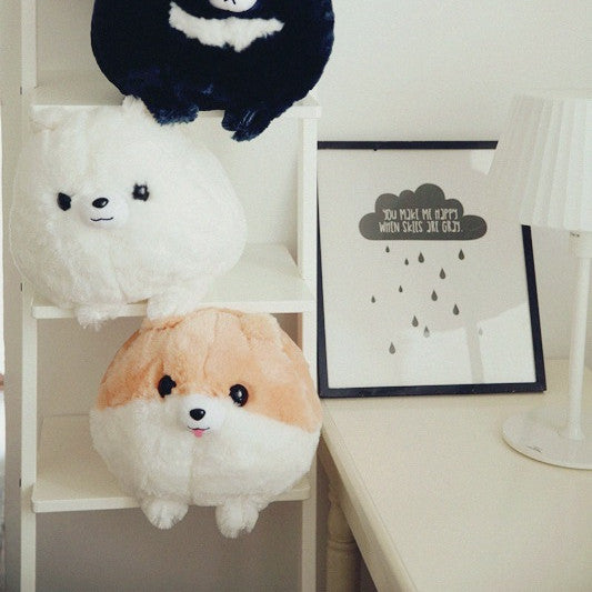 Kawaii Pomeranian Dog Plushies Wakaii
