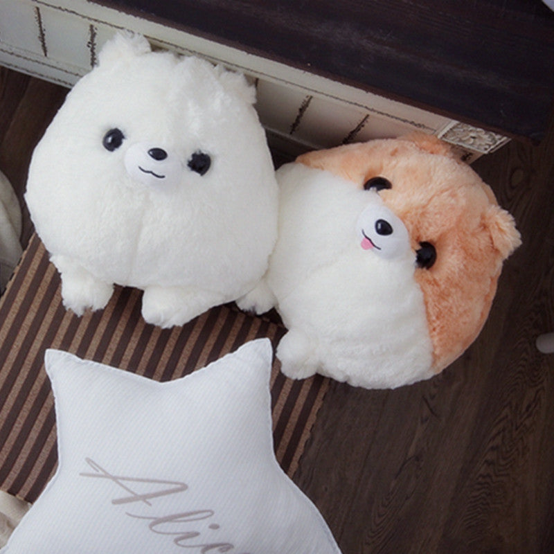 Kawaii Pomeranian Dog Plushies Wakaii