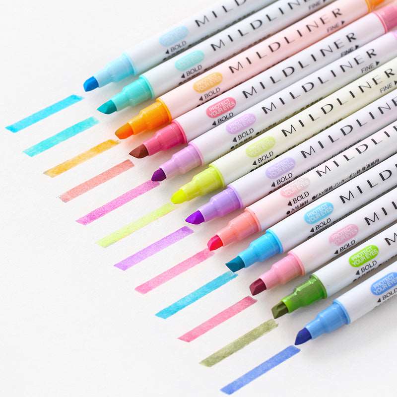 Kawaii Rainbow Highlighter Bundle Wakaii