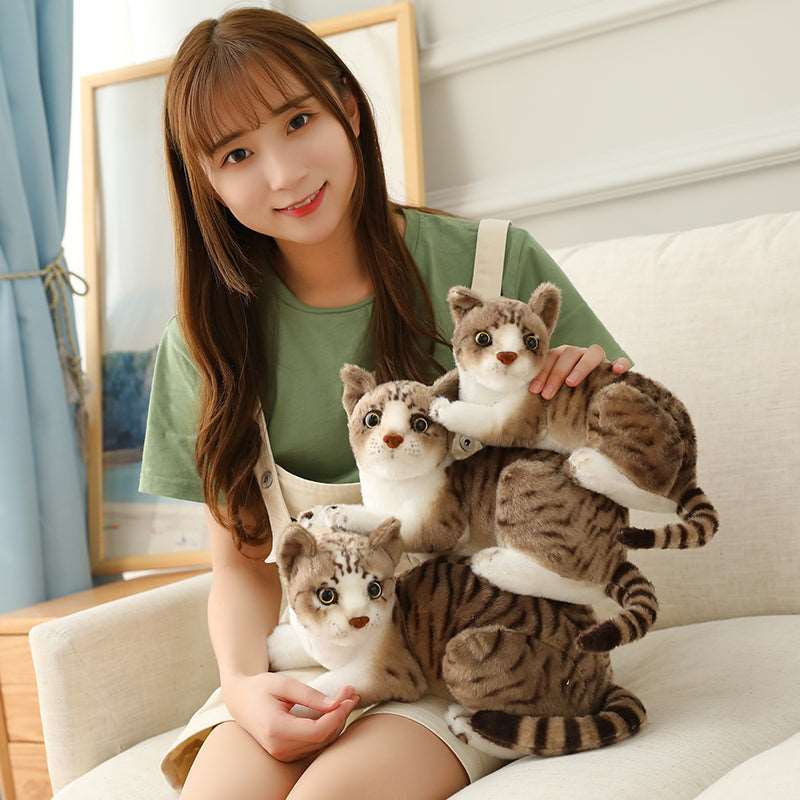 Kawaii Realistic Cat Plushies Wakaii